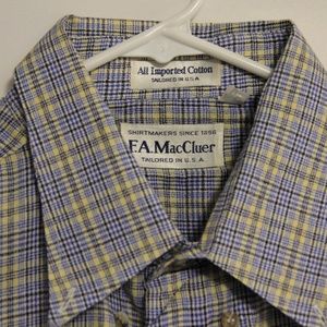 F.A MacCluer,dress,men,short,sleeve,brand